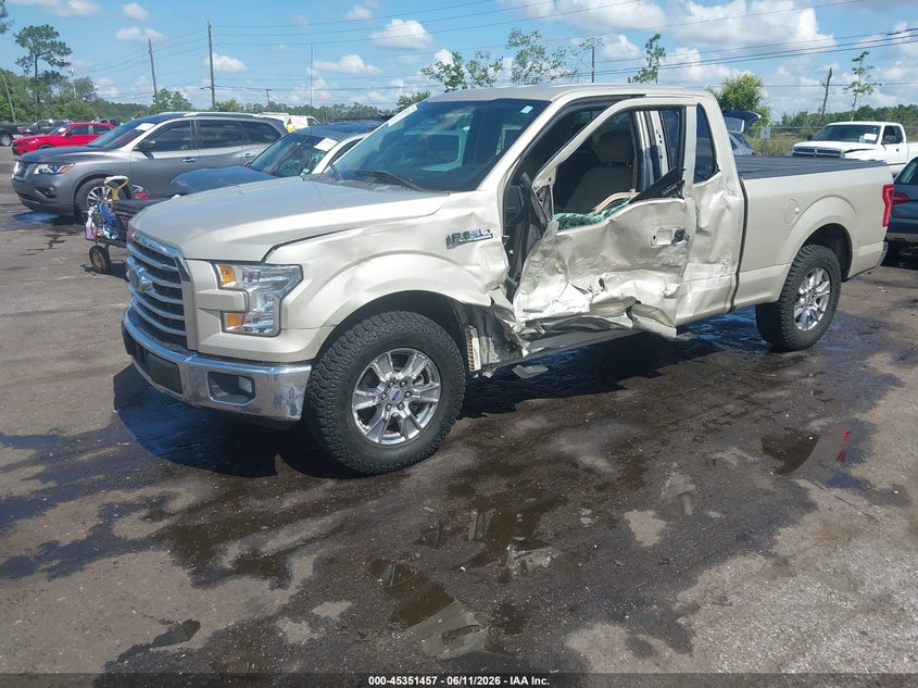 Vin: 1ftex1cp7hfb62488, lot: 45849404, ford f-150 xlt 20172