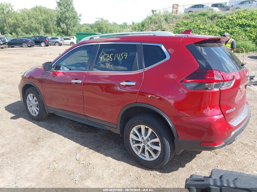 2019 NISSAN ROGUE auction photo 3