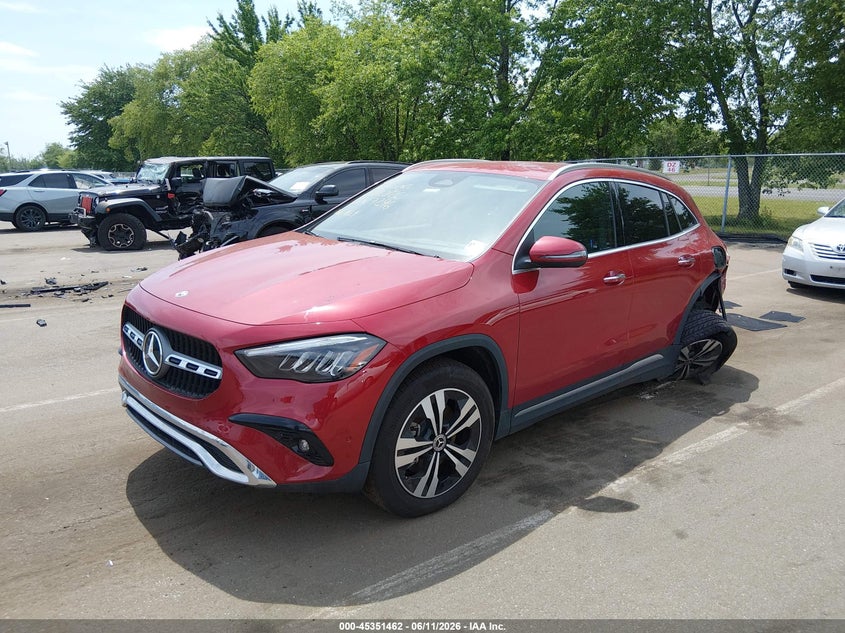 MERCEDES-BENZ GLA 250 2026 VIN W1N4N4HB0TJ747296