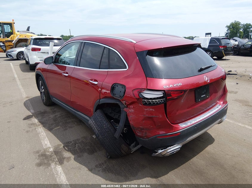 MERCEDES-BENZ GLA 250 2026 VIN W1N4N4HB0TJ747296