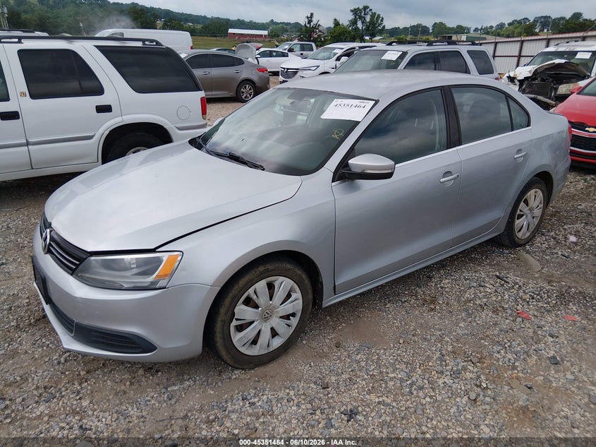 2013 Volkswagen Jetta 2.5l Se 3VWDP7AJ3DM403158 photo 1