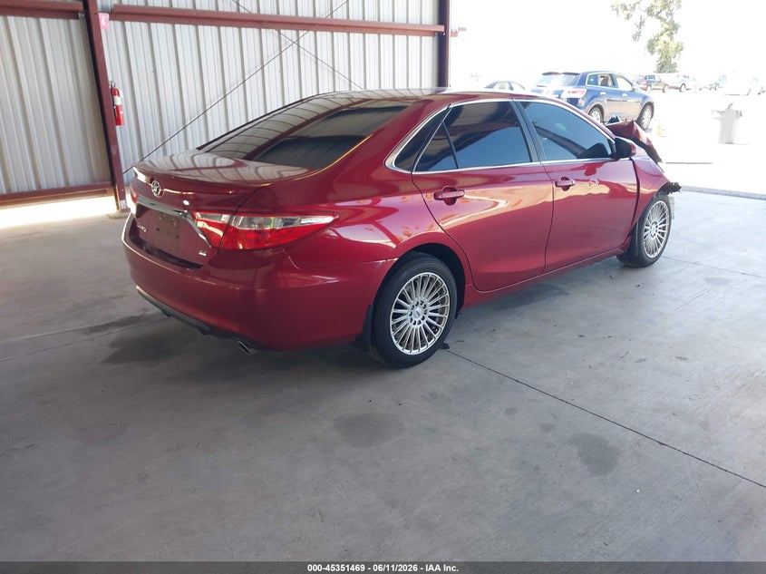 2015 TOYOTA CAMRY auction photo 4