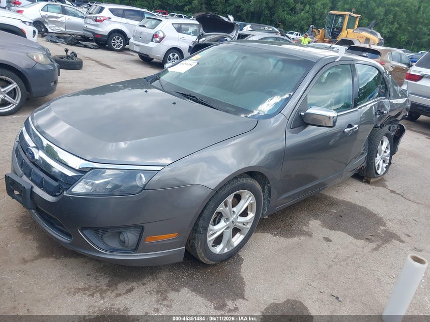 Vin: 3fahp0ha1cr353630, lot: 45849431, ford fusion se 20122