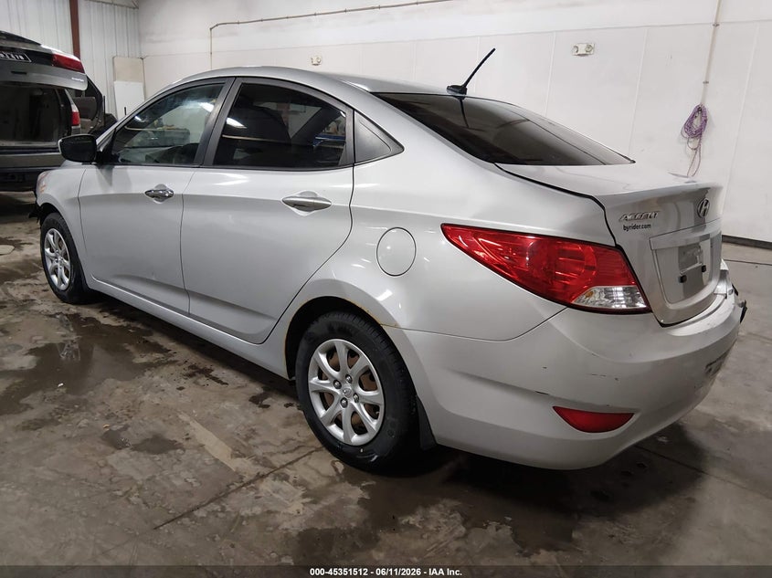 2012 HYUNDAI ACCENT auction photo 3