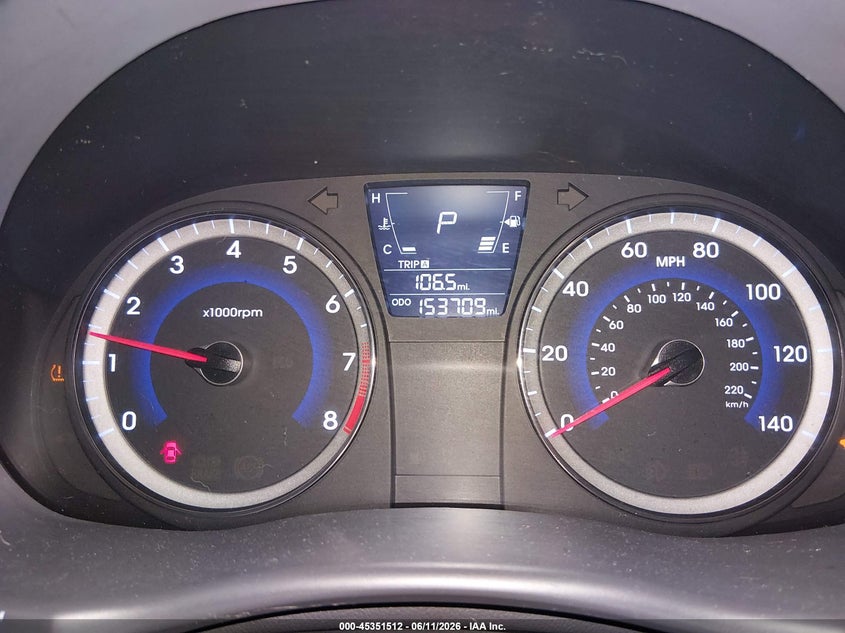 2012 HYUNDAI ACCENT auction photo 7