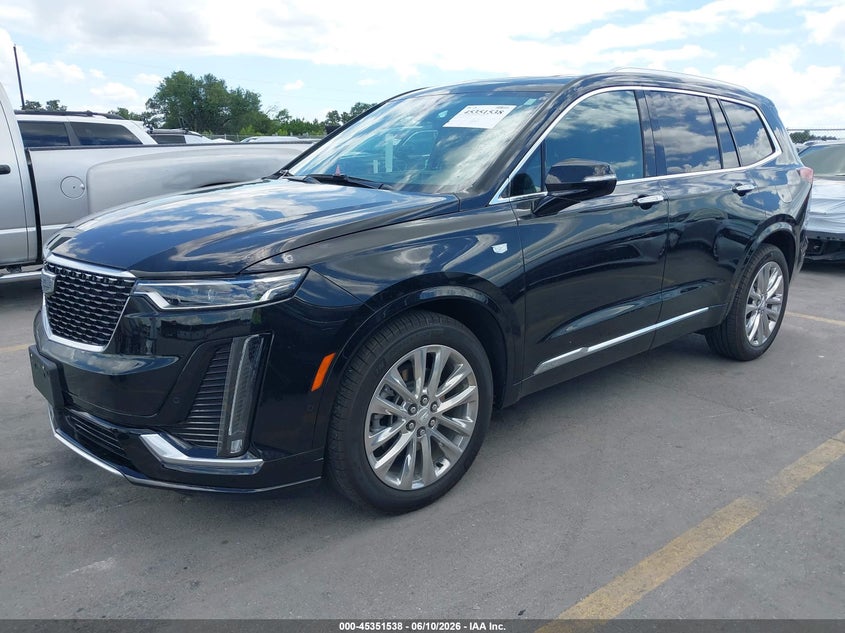 Vin: 1gykpers8rz736130, lot: 45849485, cadillac xt6 fwd premium luxury 20242