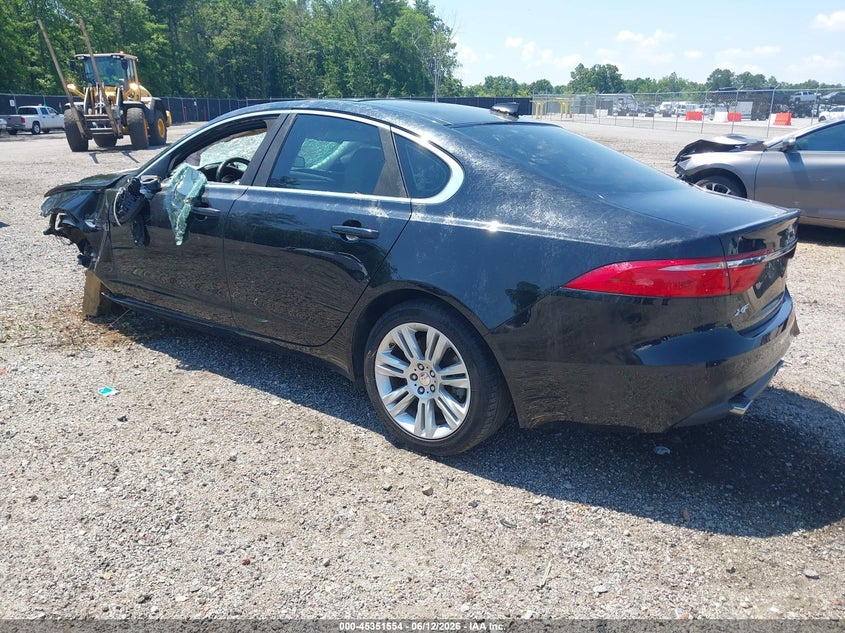Vin: sajbd4bv7gcy06182, lot: 45849501, jaguar xf 35t premium 20163