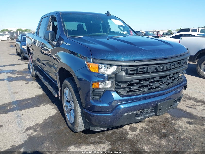 CHEVROLET SILVERADO 1500 4WD  SHORT BED CUSTOM 2022