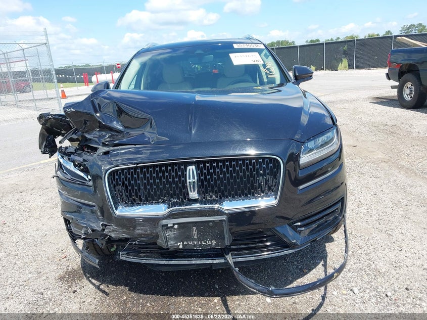 2020 Lincoln Nautilus Reserve VIN: 2LMPJ6K9XLBL30662 Lot: 45351635