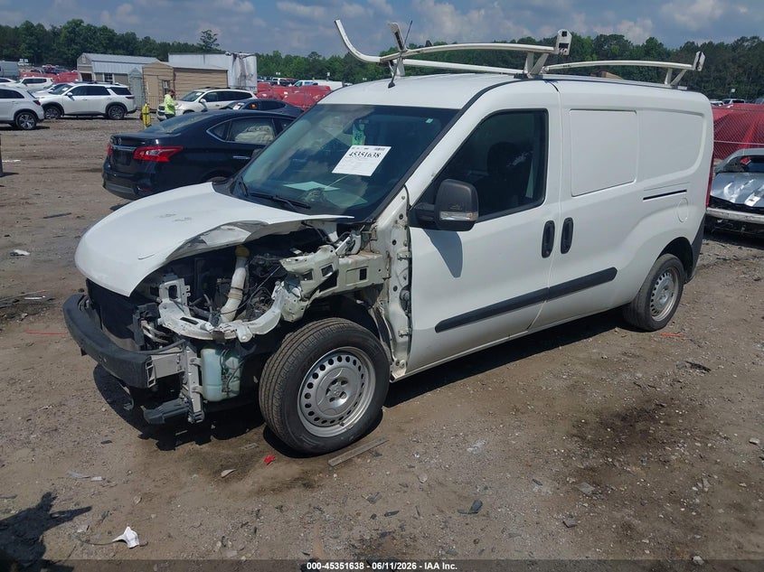 Vin: zfberfabxj6j04513, lot: 45849586, ram promaster city tradesman 20182