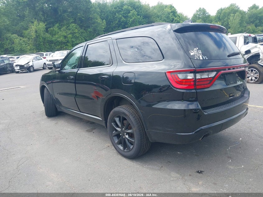 Vin: 1c4rdjdg7hc661379, lot: 45849592, dodge durango gt awd 20173