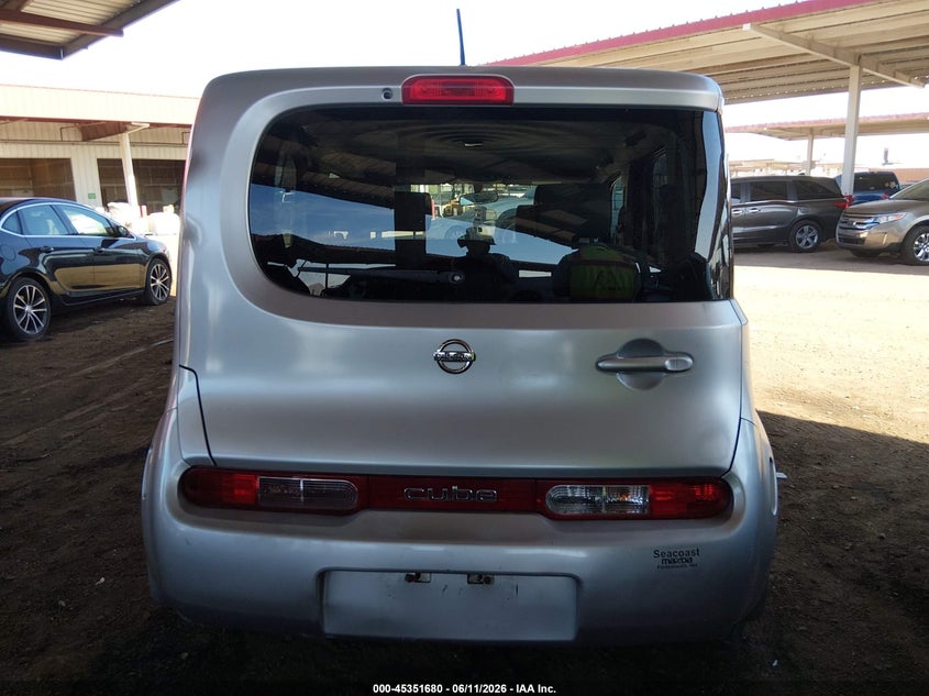 2010 Nissan Cube 1.8S VIN: JN8AZ2KR1AT168901 Lot: 45351680