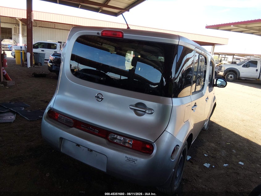 Vin: jn8az2kr1at168901, lot: 45849627, nissan cube 1.8s 20104