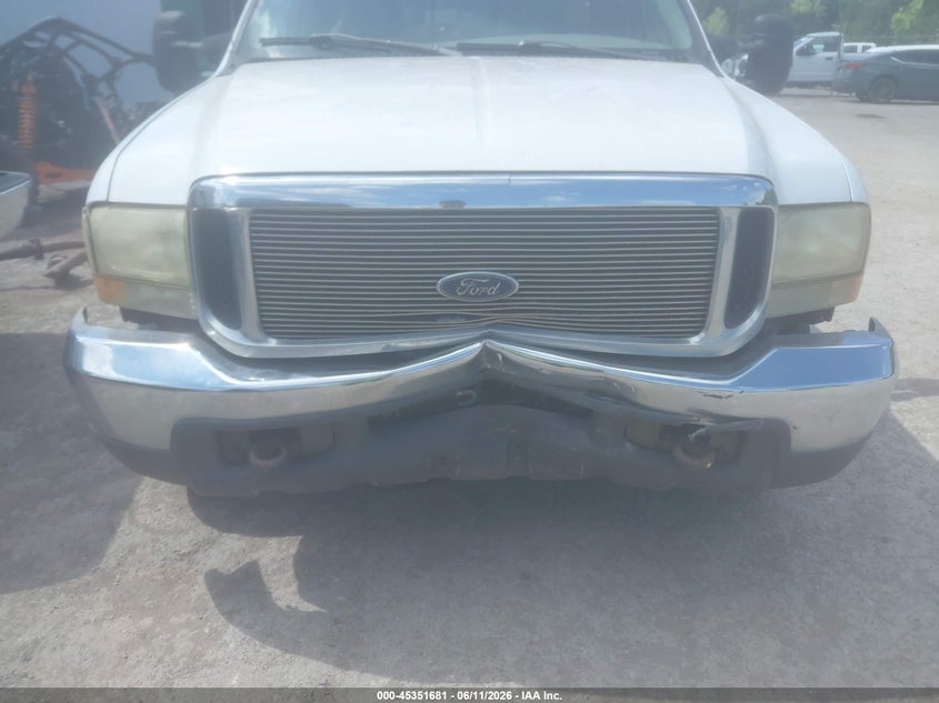 2000 Ford F-250 Lariat/Xl/Xlt VIN: 1FTNX20FXYEA20952 Lot: 45351681