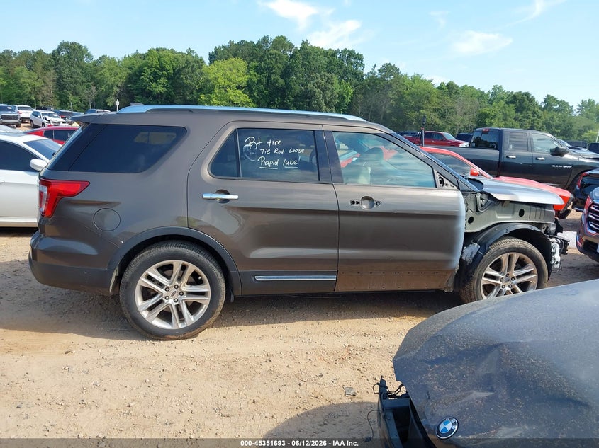 2016 Ford Explorer Limited VIN: 1FM5K7F81GGC20153 Lot: 45351693