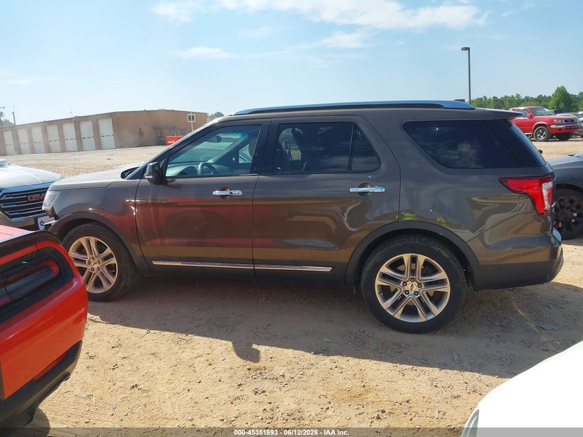 2016 Ford Explorer Limited VIN: 1FM5K7F81GGC20153 Lot: 45351693