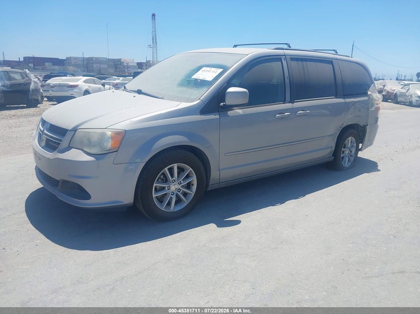 Vin: 2c4rdgcgxfr556585, lot: 45849659, dodge grand caravan sxt 20152