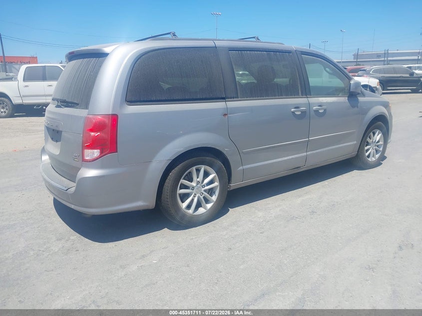 Vin: 2c4rdgcgxfr556585, lot: 45849659, dodge grand caravan sxt 20154