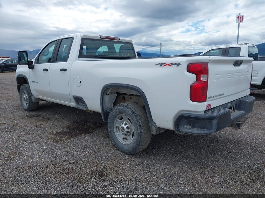 2020 CHEVROLET SILVERADO 2500HD auction photo 3