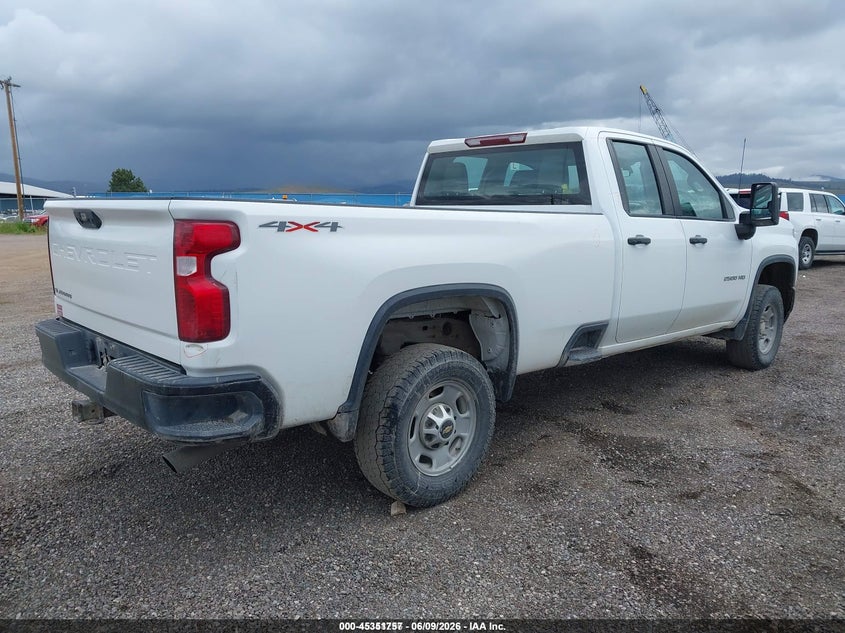 2020 CHEVROLET SILVERADO 2500HD auction photo 4