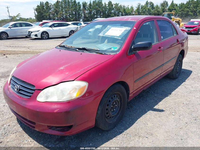 2004 TOYOTA COROLLA auction photo 2