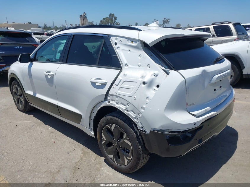 Vin: kndcr3l18s5141610, lot: 45849757, kia niro ev wind 20253