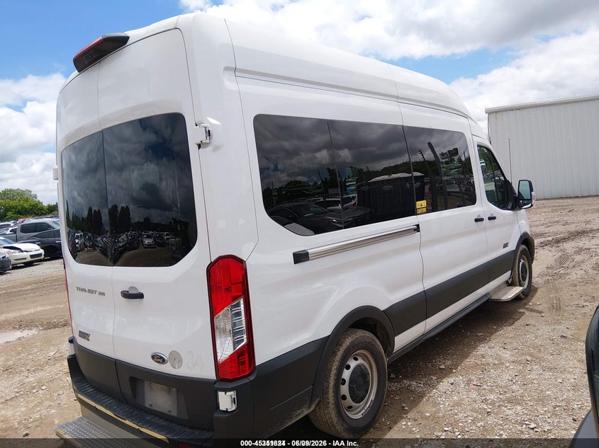 Vin: 1fbax2x89pka75256, lot: 45849771, ford transit-350 passenger van xl 20234