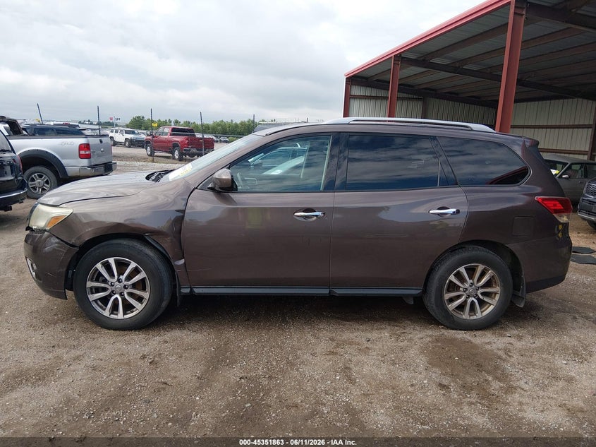 2015 Nissan Pathfinder Sv VIN: 5N1AR2MM7FC699830 Lot: 45351863