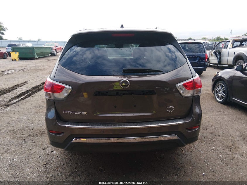 2015 Nissan Pathfinder Sv VIN: 5N1AR2MM7FC699830 Lot: 45351863
