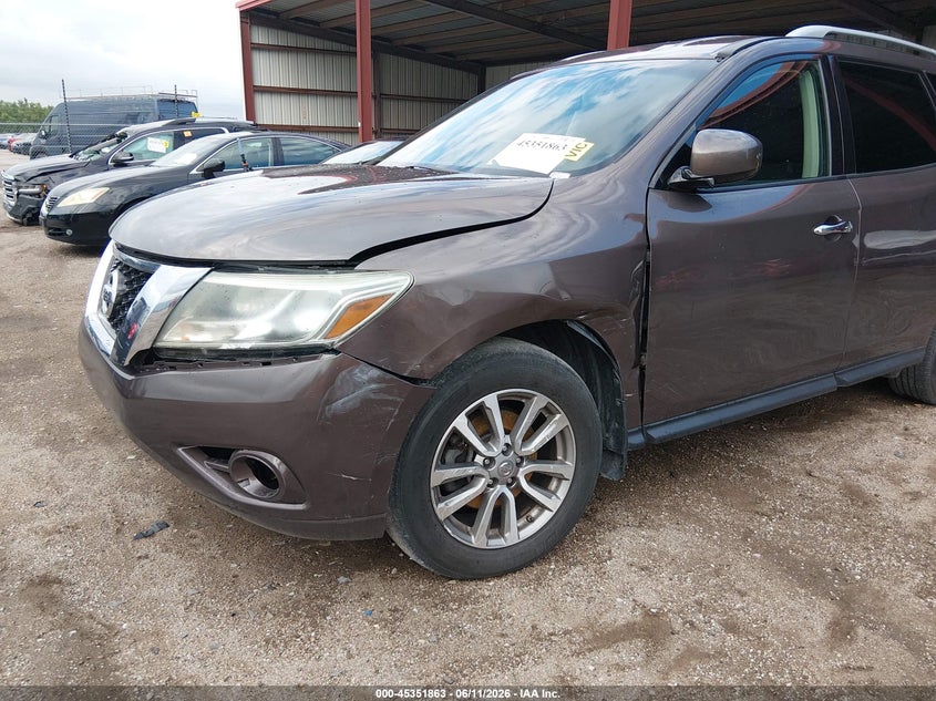 2015 Nissan Pathfinder Sv VIN: 5N1AR2MM7FC699830 Lot: 45351863