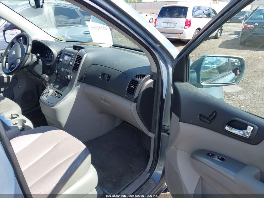 2008 HYUNDAI ENTOURAGE VAN 3.8L V-6 DOHC, VVT, 250HP