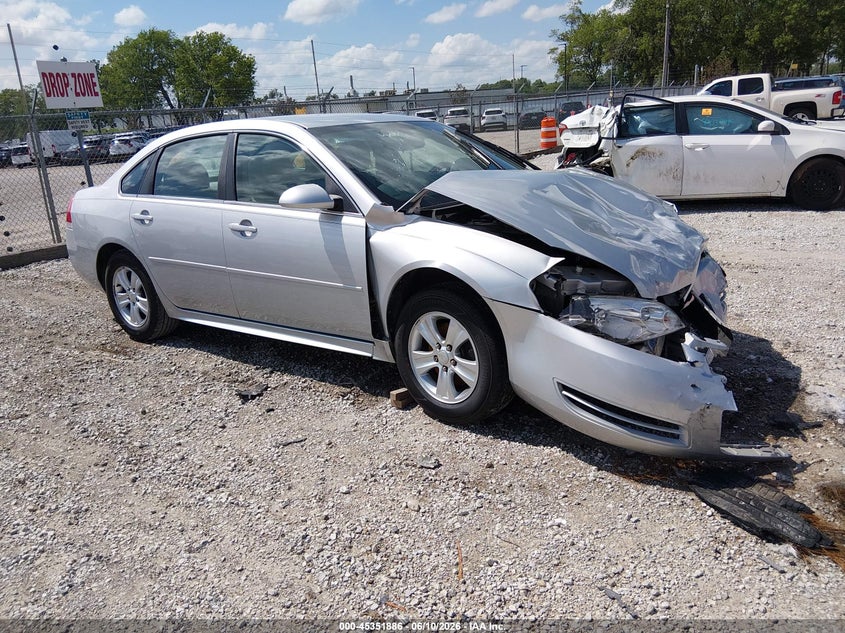Vin: 2g1wa5e36f1107101, lot: 45849833, chevrolet impala limited ls 20151