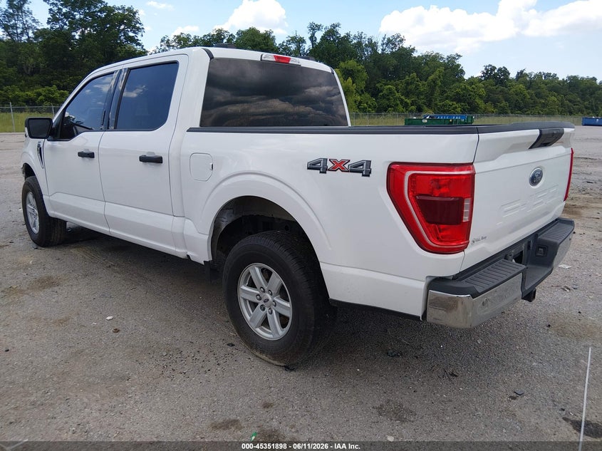 Vin: 1ftfw1e52mfb96268, lot: 45849844, ford f-150 xlt 20213