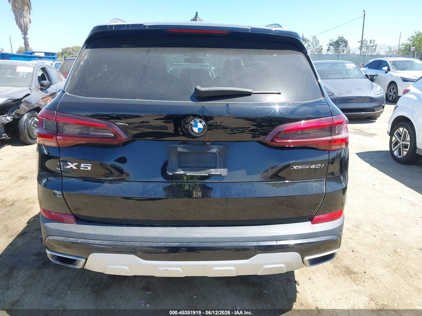 2021 BMW X5 xDrive40I VIN: 5UXCR6C09M9F35154 Lot: 45351919