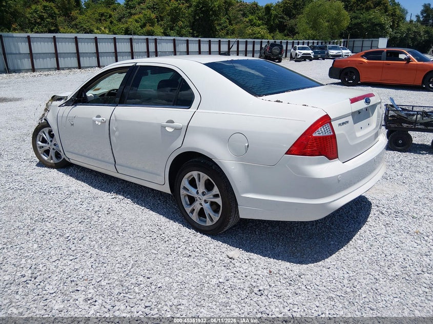 Vin: 3fahp0ha7cr281123, lot: 45849879, ford fusion se 20123