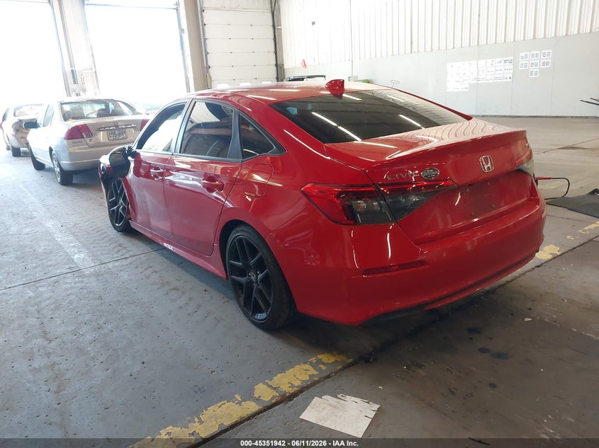 VIN 2HGFE2F59NH531129 2022 HONDA CIVIC SPORT