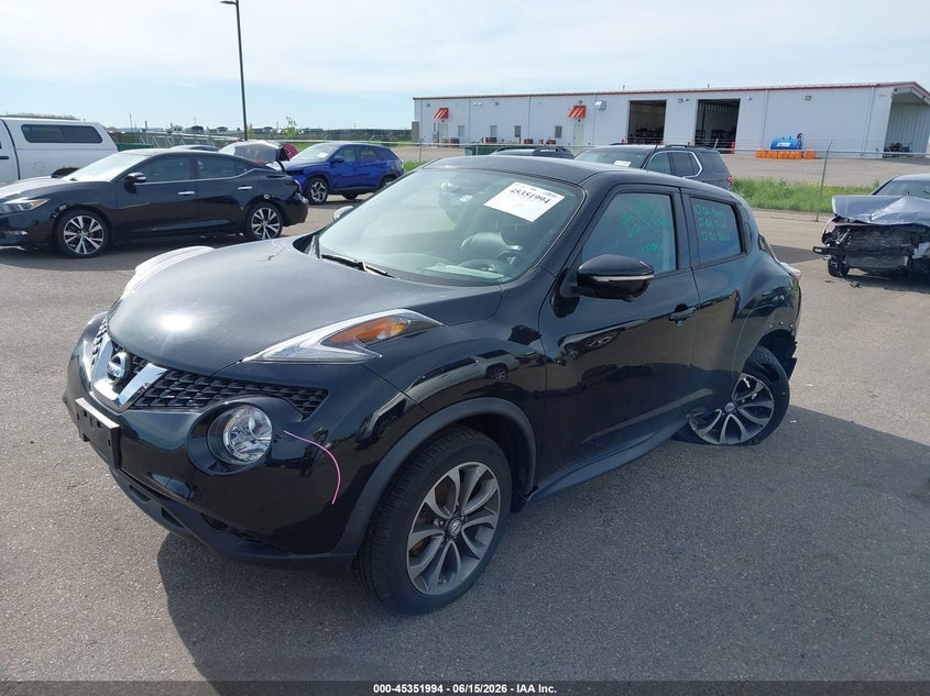 Vin: jn8af5mv6ht753360, lot: 45849941, nissan juke sv 20172