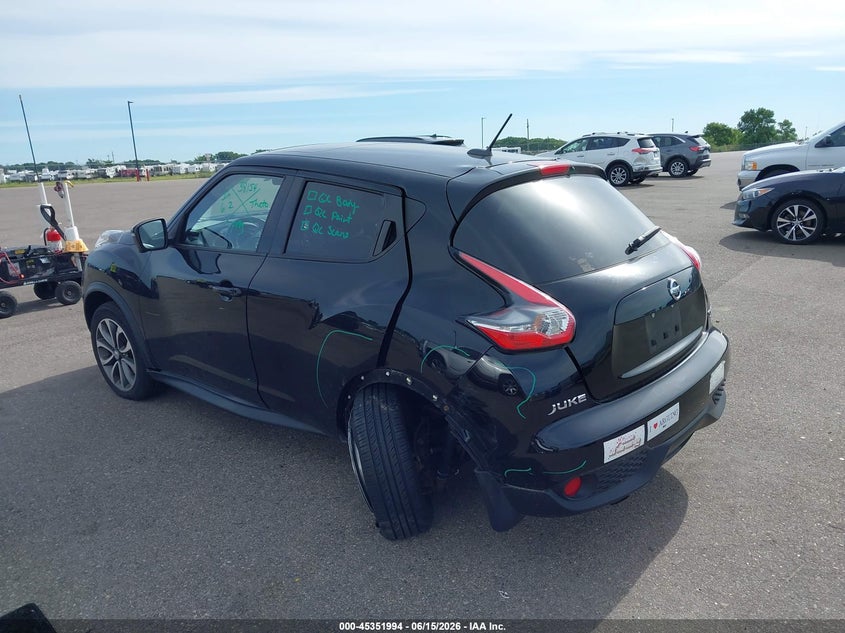 Vin: jn8af5mv6ht753360, lot: 45849941, nissan juke sv 20173