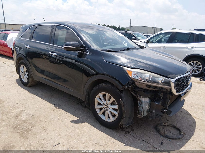 Vin: 5xypg4a34kg581736, lot: 45850007, kia sorento 2.4l l 2019 img_1