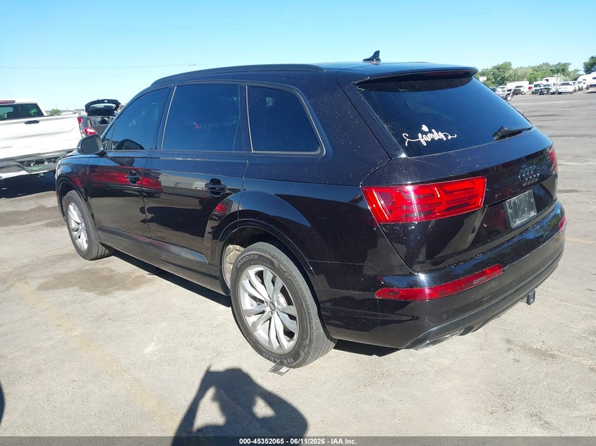 Vin: wa1laaf74jd041739, lot: 45850012, audi q7 3.0t premium 20183