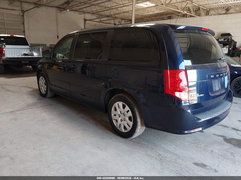 2016 DODGE GRAND CARAVAN auction photo 3
