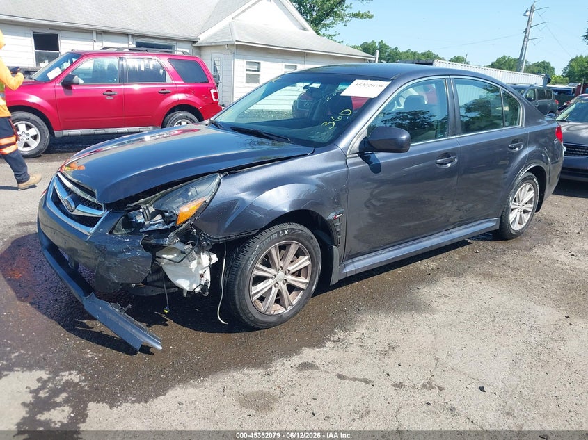Vin: 4s3bmbc65c3032289, lot: 45850026, subaru legacy 2.5i premium 20122