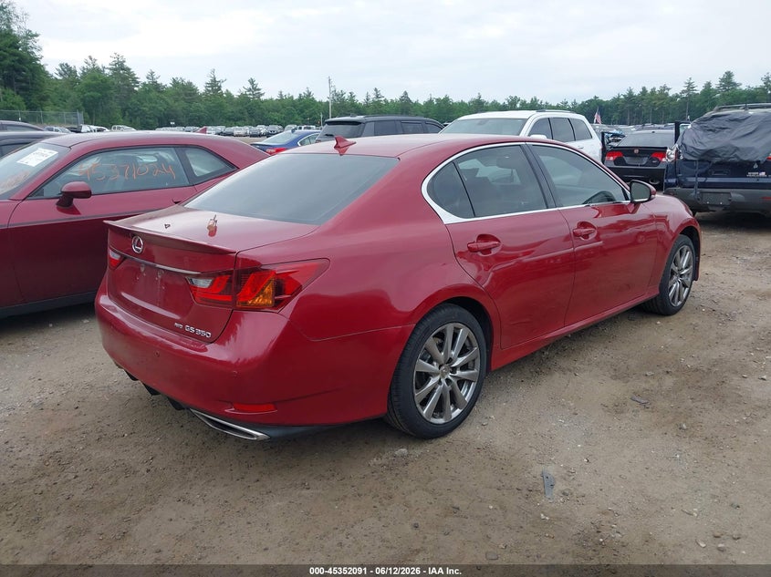 Vin: jthce1bl8d5019026, lot: 45850038, lexus gs 350 20134