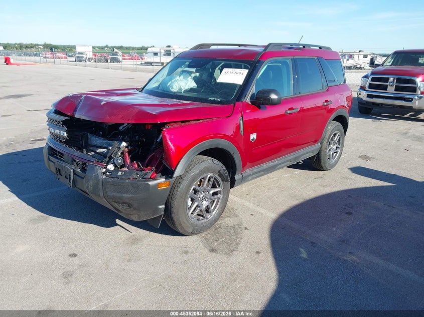 2025 FORD BRONCO SPORT auction photo 2