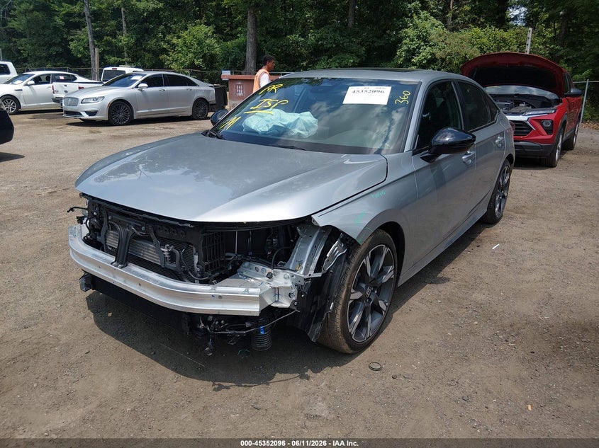 VIN 2HGFE4F85SH316185 2025 HONDA CIVIC HYBRID SPORT/SPORT TOURING