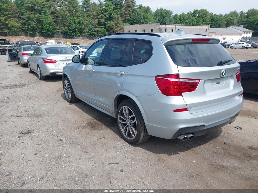 Vin: 5uxwx9c32h0t20866, lot: 45850048, bmw x3 xdrive28i 20173