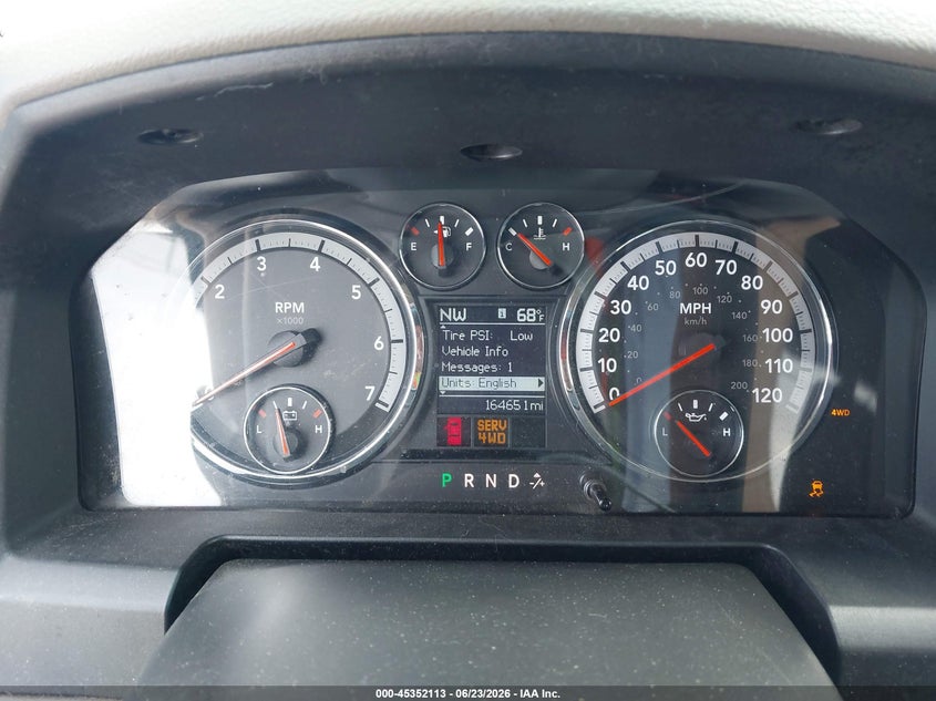 2011 RAM RAM 1500 auction photo 7