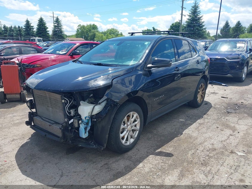 2019 Chevrolet Equinox Lt 3GNAXUEV1KL107258 photo 1