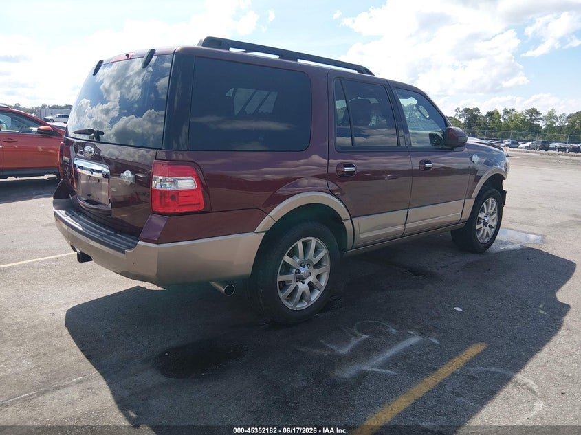 Vin: 1fmju1h52cef16233, lot: 45850129, ford expedition king ranch 20124
