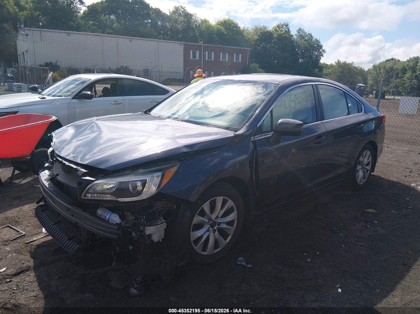 Vin: 4s3bnah61g3044123, lot: 45850142, subaru legacy 2.5i premium 20162
